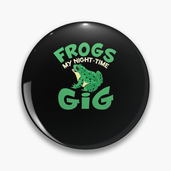 Item preview, FROGS MY NIGHTTIME GIG FUNNY FROG HUNTING HUNTER designed and sold by sobriowslen.