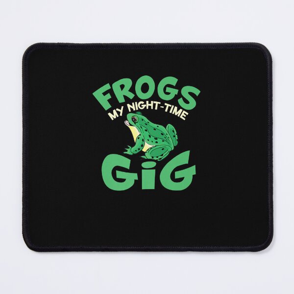 Item preview, FROGS MY NIGHTTIME GIG FUNNY FROG HUNTING HUNTER designed and sold by sobriowslen.