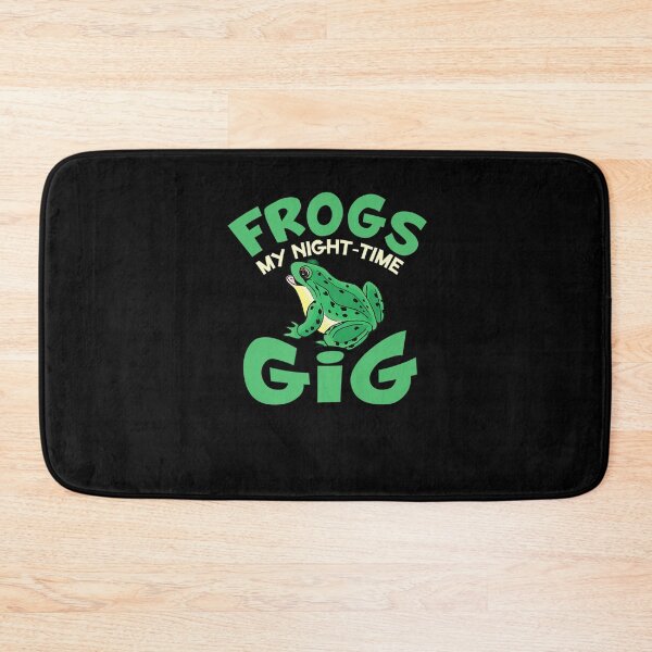 Item preview, FROGS MY NIGHTTIME GIG FUNNY FROG HUNTING HUNTER designed and sold by sobriowslen.
