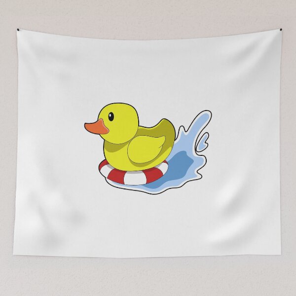 Item preview, Duck with Swim ring in Water designed and sold by Snabdesign84.