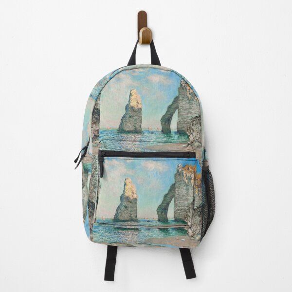 Item preview, Claude Monet's The Cliffs at Etretat (1885) famous painting ,The Manneport Rock Arch designed and sold by TeeARTHY.