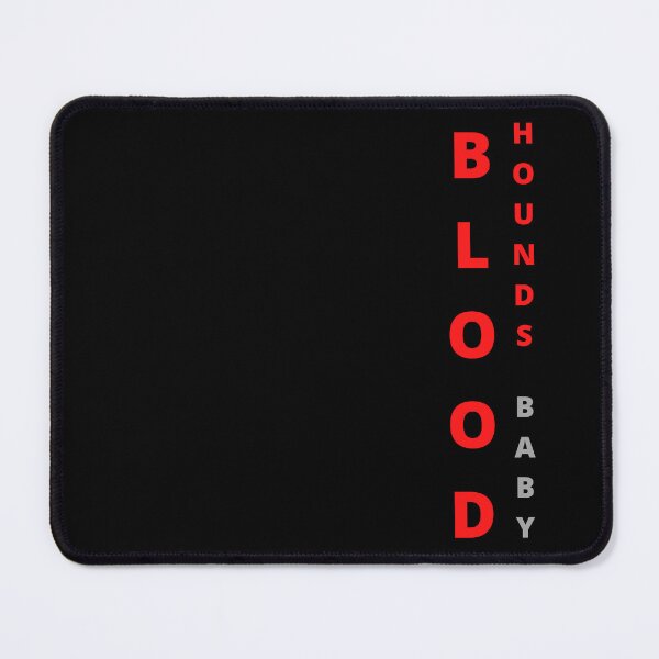 Item preview, Funny Bloodhound text minimalistic design designed and sold by MayaAndNora.