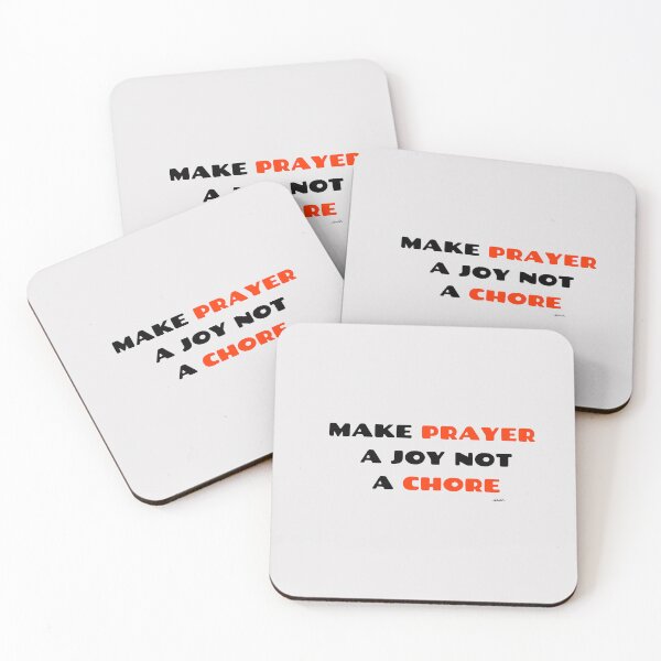 Item preview, MAKE PRAYER A JOY NOT A CHORE designed and sold by GODLOVES by Isaiah .