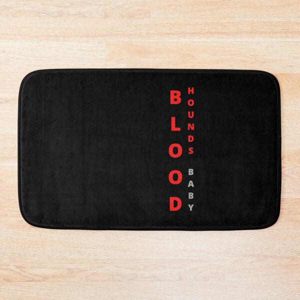 Item preview, Funny Bloodhound text minimalistic design designed and sold by MayaAndNora.