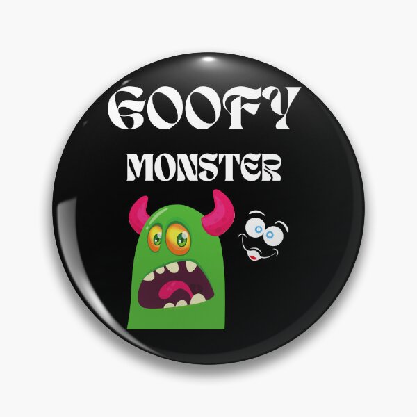 Item preview, Goofy Monster designed and sold by SolSel ⭐⭐⭐⭐⭐.