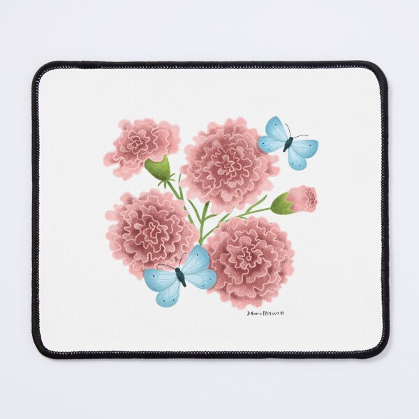 Item preview, Carnation Flowers and Butterflies designed and sold by julianamotzko.