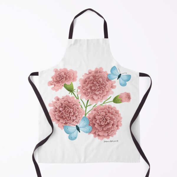 Item preview, Carnation Flowers and Butterflies designed and sold by julianamotzko.