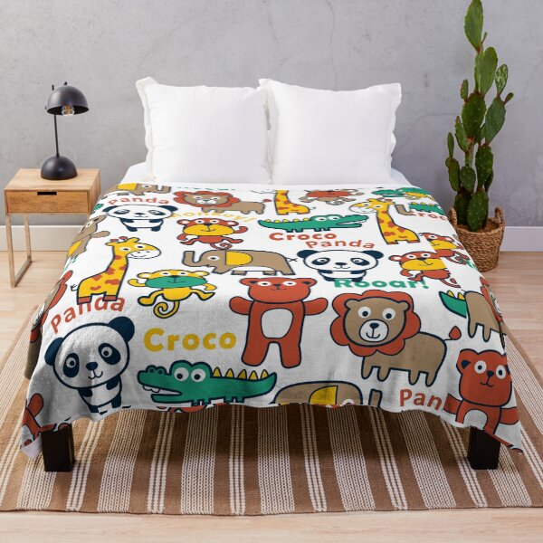 Item preview, Cute Animals Cartoon Patern designed and sold by hlohlohoa.