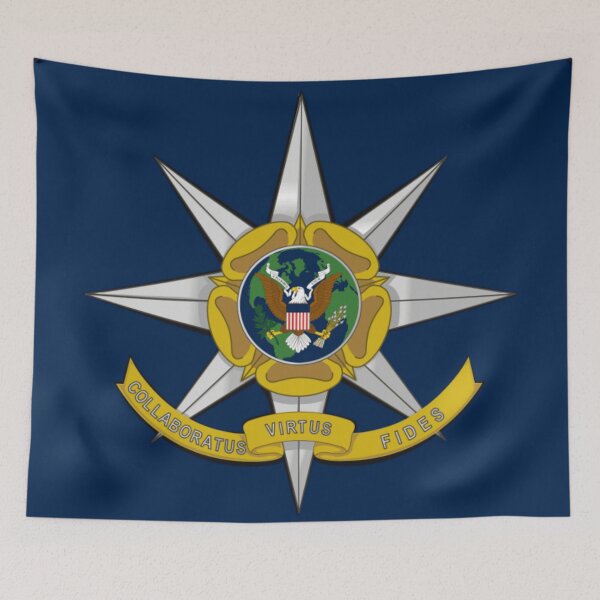 Item preview, Collaboratus virtus fides designed and sold by Conspiracy Buff.