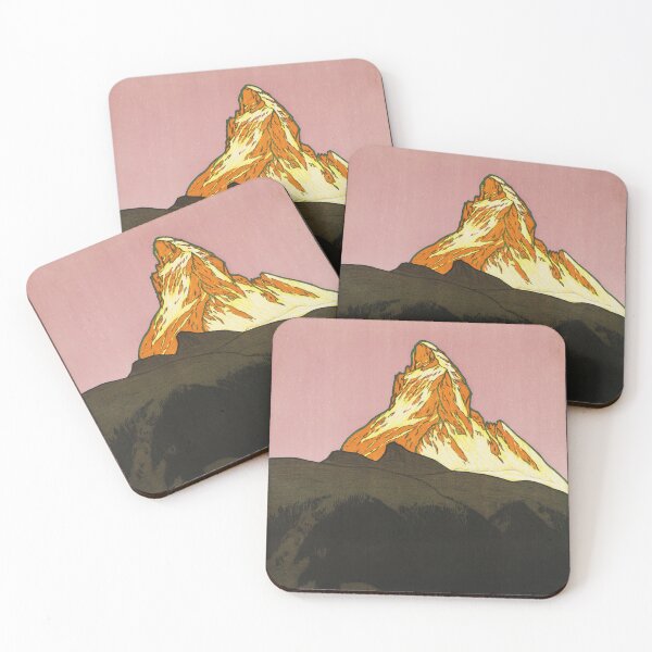Item preview, ZERMATT Matterhorn 4505m Schweiz Switzerland 1908 Vintage Travel Poster  designed and sold by retroposters.
