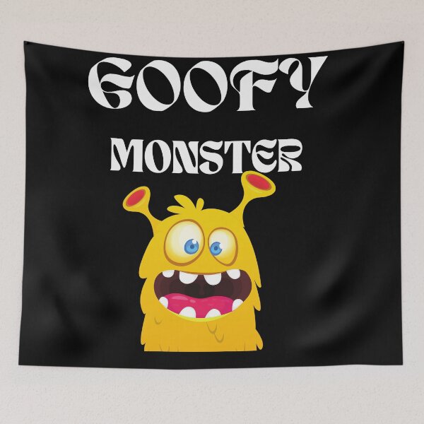 Item preview, Goofy Monster designed and sold by SolSel ⭐⭐⭐⭐⭐.