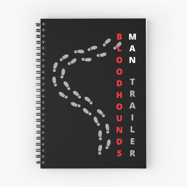 Item preview, Funny Bloodhound text minimalistic design designed and sold by MayaAndNora.