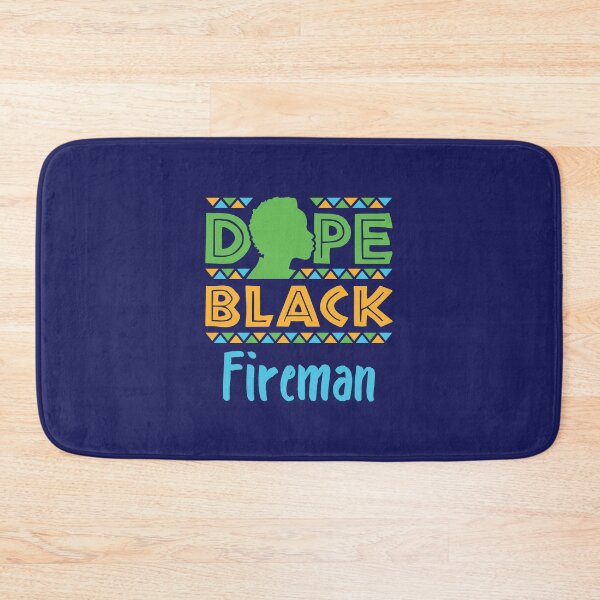 Item preview, Dope Black Fireman Firefighter designed and sold by jaygo.