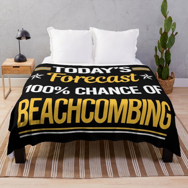 Item preview, Funny Today's Forecast Beachcombing Beachcomber designed and sold by TroyaBrewer.