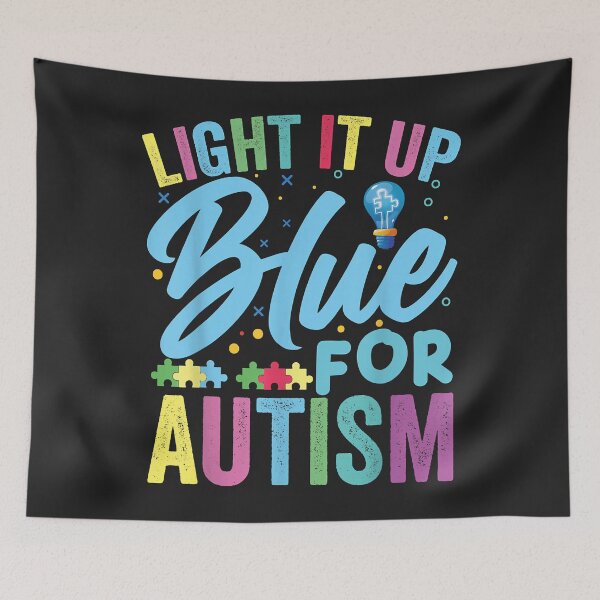 Item preview, Light It Up Blue Autism Awareness designed and sold by Corelli87.