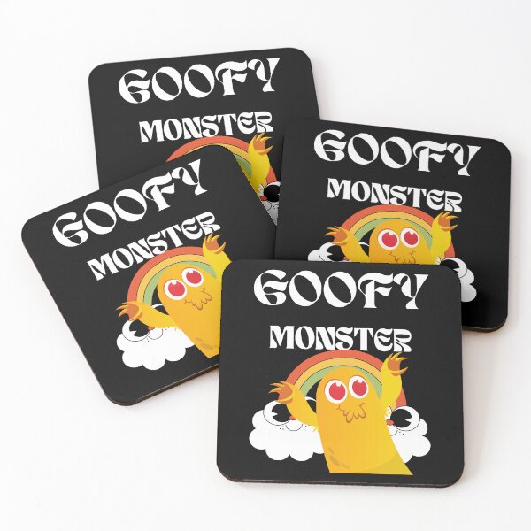 Item preview, Goofy Monster designed and sold by SolSel ⭐⭐⭐⭐⭐.