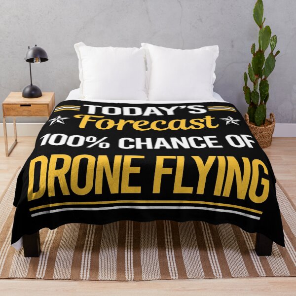 Item preview, Funny Today's Forecast Drone Flying designed and sold by TroyaBrewer.