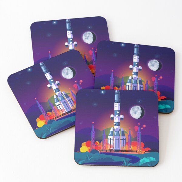 Item preview, Rocket Launch-illustration  designed and sold by Aadiimanavv.
