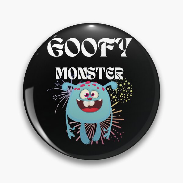 Item preview, Goofy Monster designed and sold by SolSel ⭐⭐⭐⭐⭐.