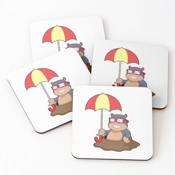 Item preview, Mole at Raining with Umbrella designed and sold by Snabdesign84.