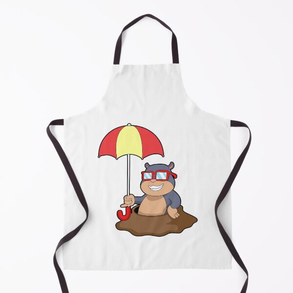Item preview, Mole at Raining with Umbrella designed and sold by Snabdesign84.