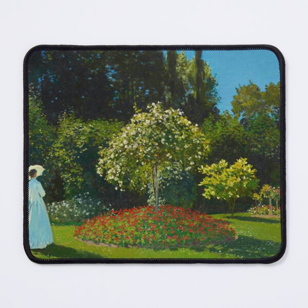 Item preview, Lady in the garden Claude Monet garden botanical designed and sold by TeeARTHY.