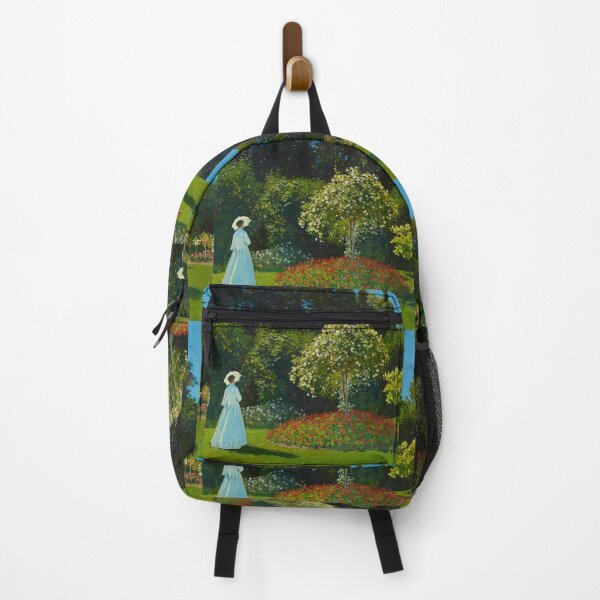 Item preview, Lady in the garden Claude Monet garden botanical designed and sold by TeeARTHY.