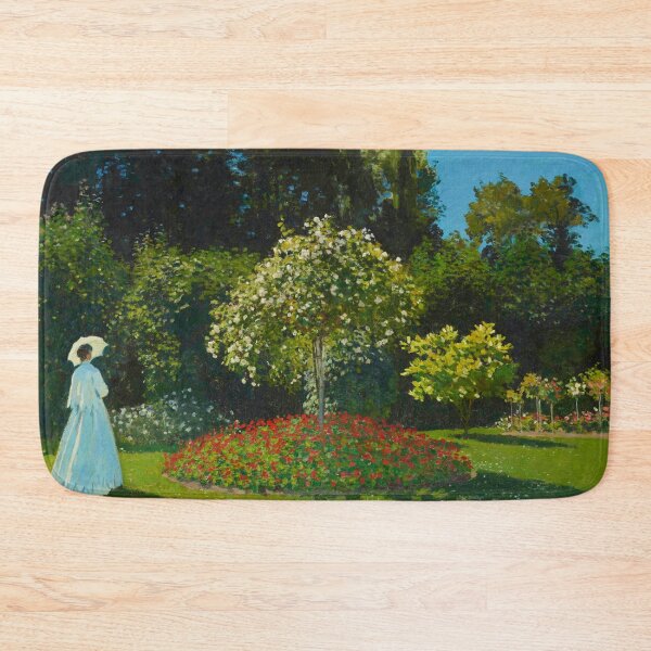 Item preview, Lady in the garden Claude Monet  garden botanical designed and sold by TeeARTHY.
