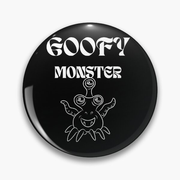 Item preview, Goofy Monster designed and sold by SolSel ⭐⭐⭐⭐⭐.