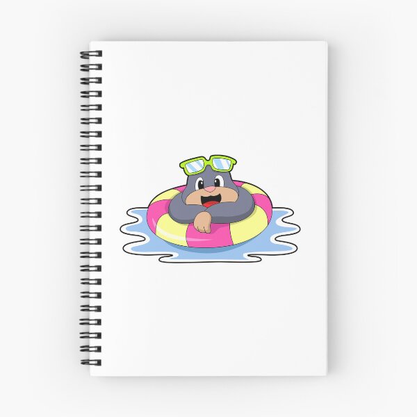 Item preview, Mole at Swimming with Swim ring designed and sold by Snabdesign84.