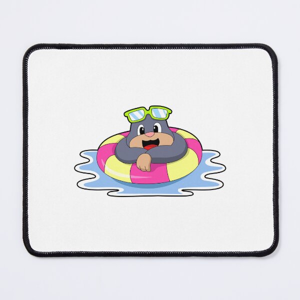Item preview, Mole at Swimming with Swim ring designed and sold by Snabdesign84.
