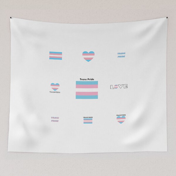 Item preview, Trans Pride Bundle - set of 9 sticker pack designed and sold by Inspirationmotivation.