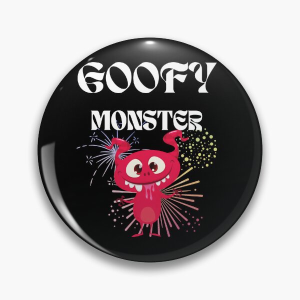 Item preview, Goofy Monster designed and sold by SolSel ⭐⭐⭐⭐⭐.