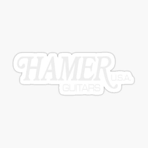 "mbiyenhamerguitarswesngerti" Sticker for Sale by alcins Redbubble