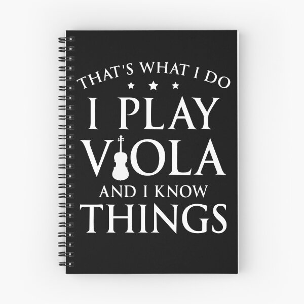 Item preview, That's What I Do I Play Viola And I Know Things designed and sold by SunsetGloww.