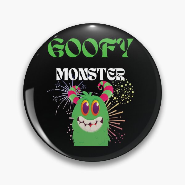 Item preview, Goofy Monster designed and sold by SolSel ⭐⭐⭐⭐⭐.
