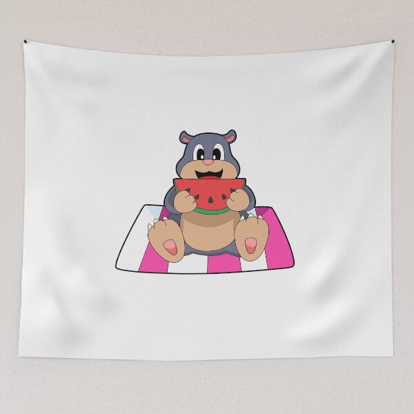 Item preview, Mole with Watermelon designed and sold by Snabdesign84.