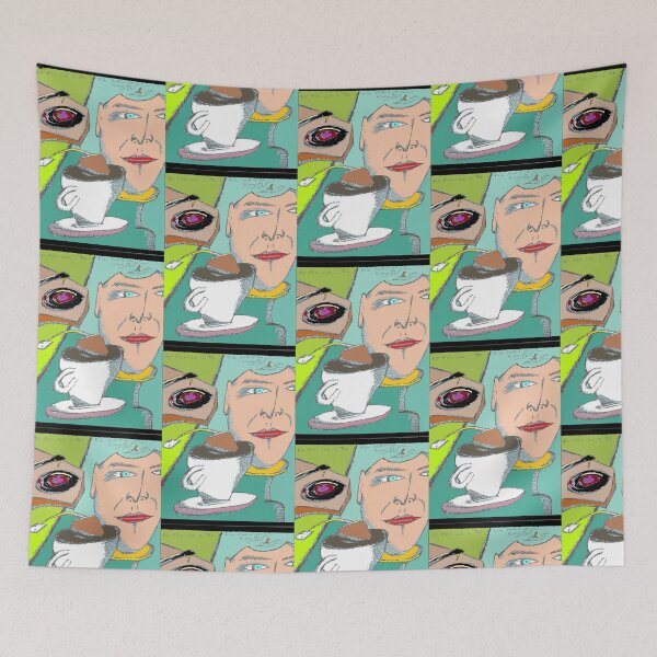 Item preview, per miss cue a tea designed and sold by wormink.