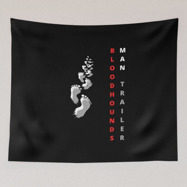 Item preview, Funny Bloodhound text minimalistic design designed and sold by MayaAndNora.