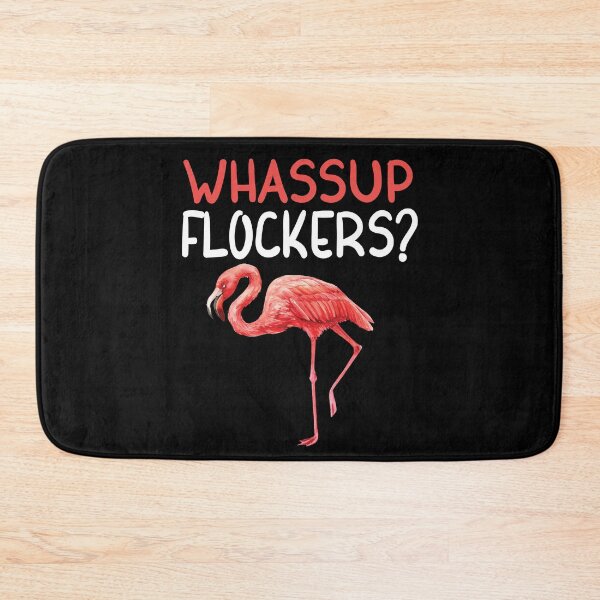 Item preview, Whassup Flockers - Funny Flamingo Tshirt designed and sold by SunsetGloww.