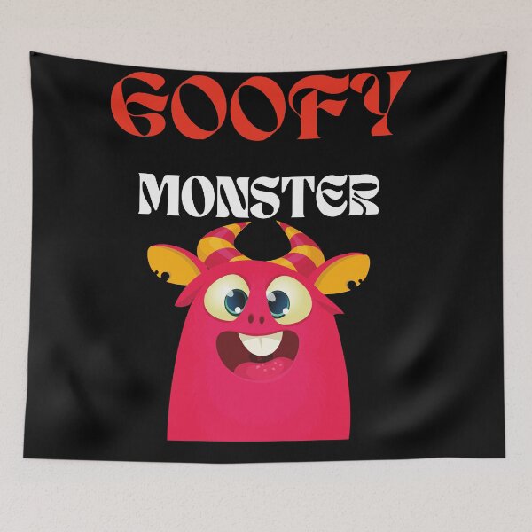 Item preview, Goofy Monster designed and sold by SolSel ⭐⭐⭐⭐⭐.