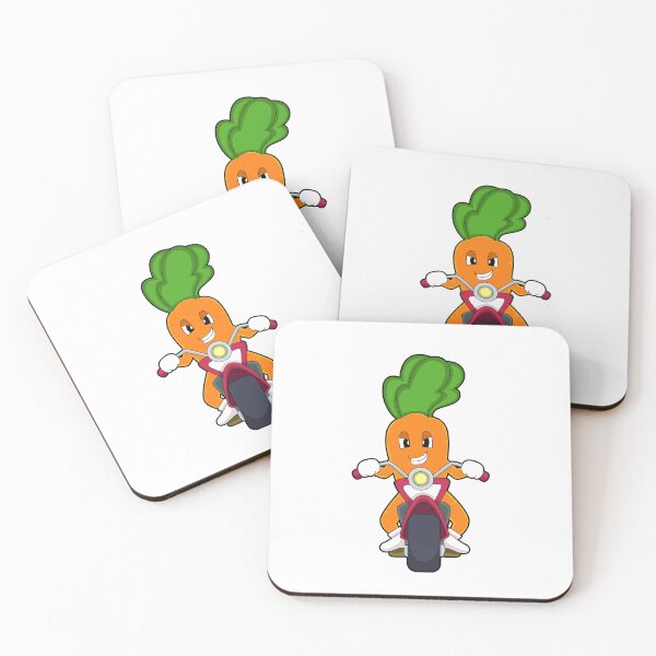 Item preview, Carrot as Biker with Motorcycle designed and sold by Snabdesign84.