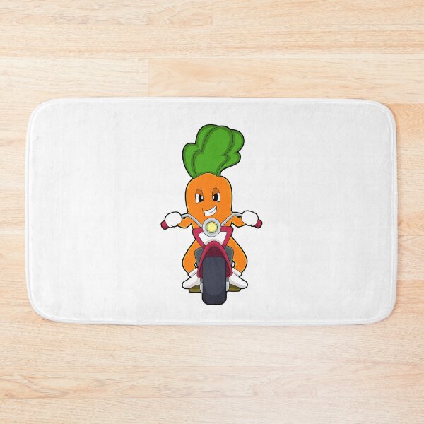 Item preview, Carrot as Biker with Motorcycle designed and sold by Snabdesign84.