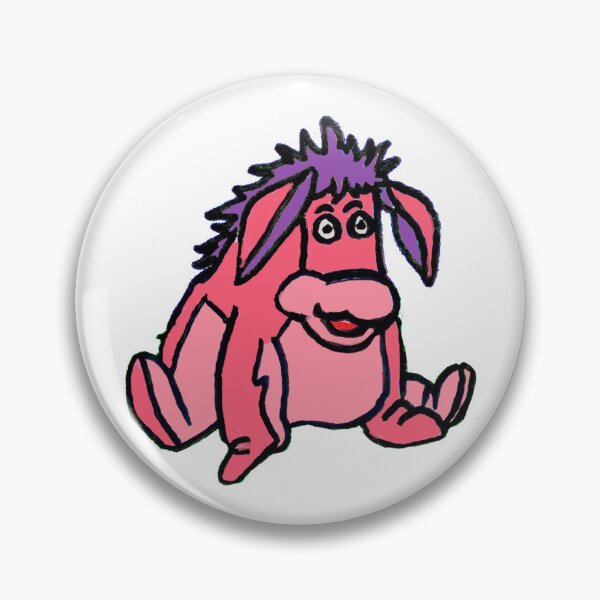 Item preview, Cute Pink Donkey Art Gift designed and sold by iPOPit.