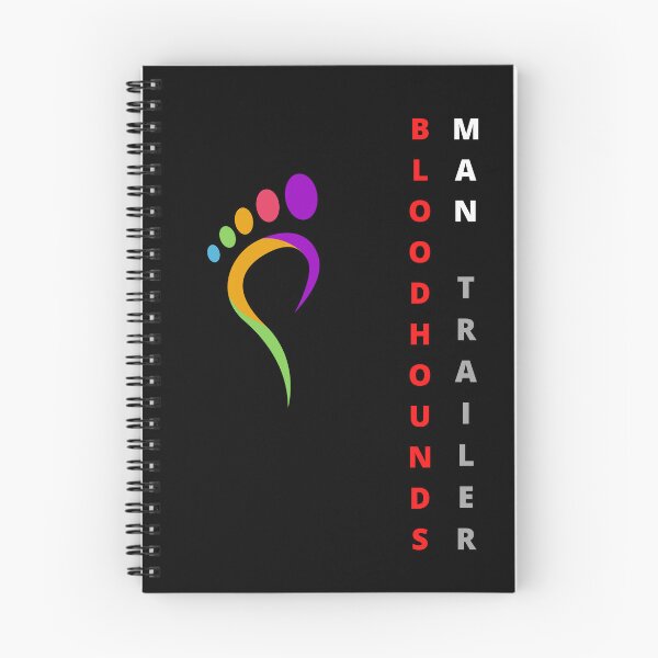 Item preview, Funny Bloodhound text minimalistic design designed and sold by MayaAndNora.