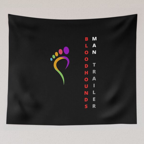 Item preview, Funny Bloodhound text minimalistic design designed and sold by MayaAndNora.