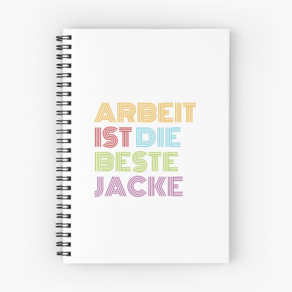 Item preview, Arbeit ist die beste Jacke (The best way to warm yourself up is by doing something useful) designed and sold by hedru.
