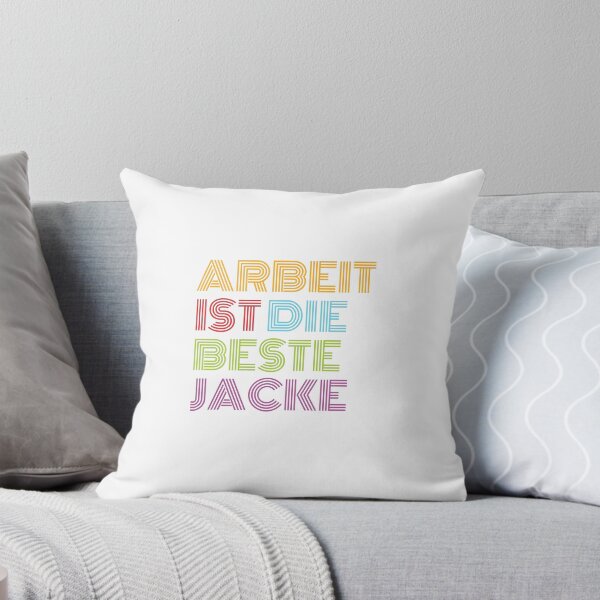 Item preview, Arbeit ist die beste Jacke (The best way to warm yourself up is by doing something useful) designed and sold by hedru.