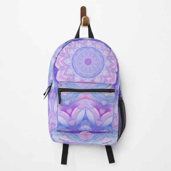 Item preview, Purple Flower Mandala designed and sold by Kelly Dietrich Mandala & Fractal Art.