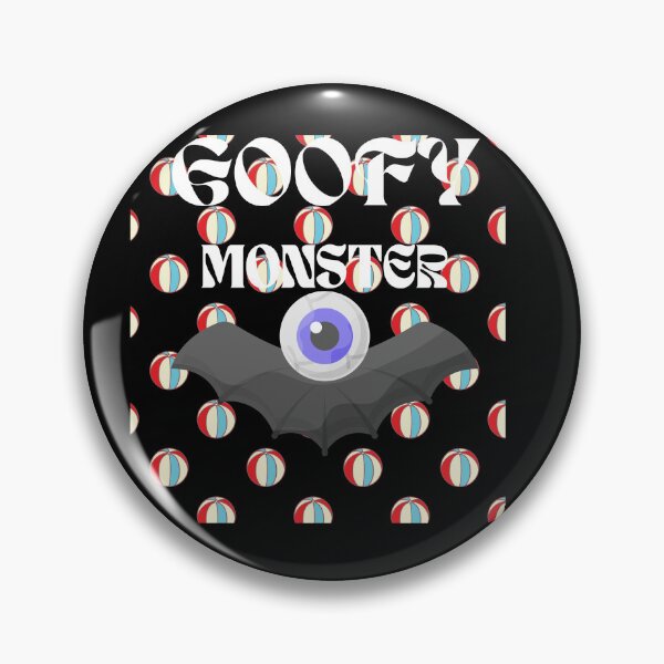 Item preview, Goofy Monster designed and sold by SolSel ⭐⭐⭐⭐⭐.